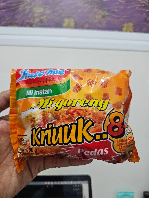 Indomie Mi Goreng Kriuk..8x Pedas
