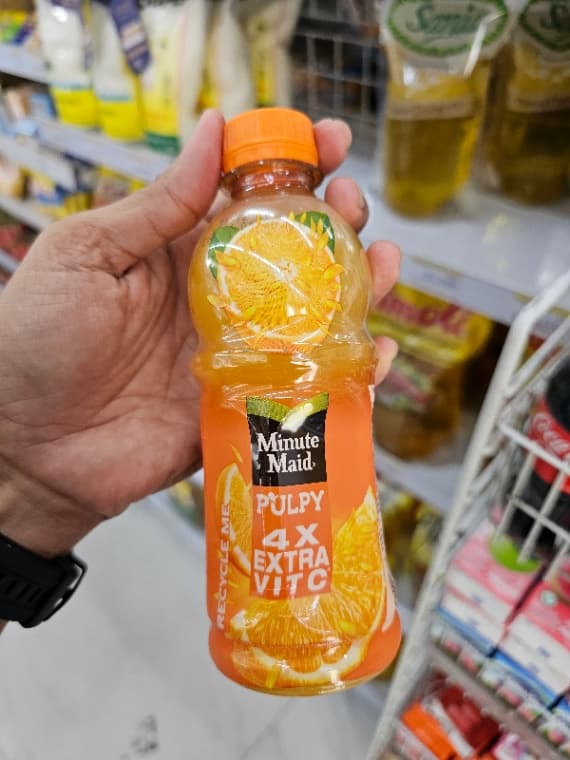 Minute Maid Pulpy Orange 4X Extra Vit C