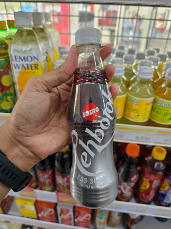 Sosro Tehbotol Less Sugar