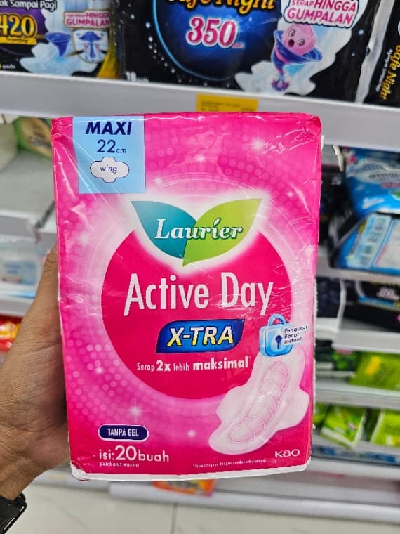 Laurier Active Day X-TRA Maxi 22 cm