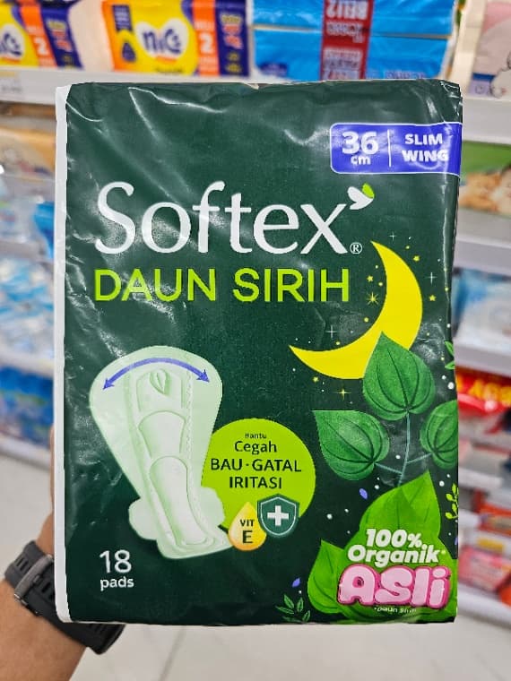 Softex Daun Sirih 36 cm Slim Wing