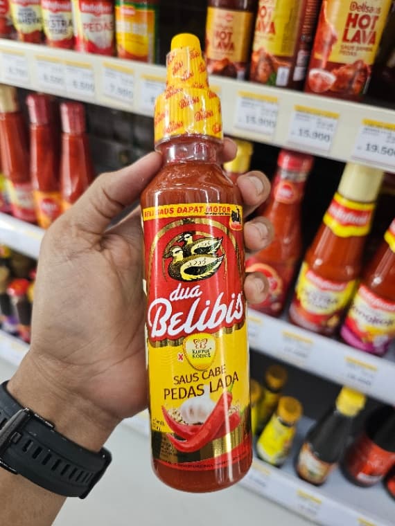 Dua Belibis Saus Cabe Pedas Lada